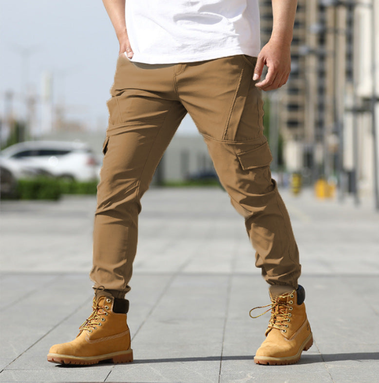 Men's Multi-pocket Cargo Pants Casual Sports Trousers