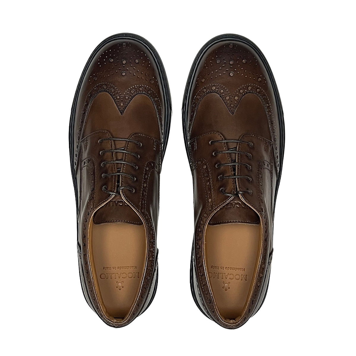 Men's Don Giovanni Wingtips - Brown
